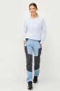 Áhkká Turbukse Colourblock W Blå
