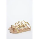 Ancient Greek Sandals Dame Sko Gul 40 EU,