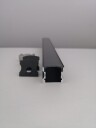 NP Aluprofil Sort For LED-Stripe 1715 17x15mm 1m