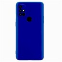 OnePlus Nord N10 5G Gummiert Plast Deksel Blå