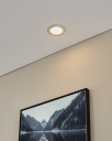 Eglo FUEVA 5 RECESSED Børstet stål 117 mm diameter 26 mm høyde