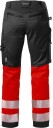 Fristads 127731 396 Arbeidsbukse Varsel Svart Rod D88