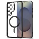 Tech-Protect MagFlex Case for Samsung Galaxy S26 Ultra – Klart og Svart Mobildeksel