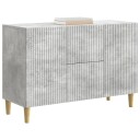  Serviesskap Betonggrå 89 x 34,5 x 60 cm Konstruert tre