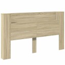  Hodegavl Sonoma eik 180 x 16,5 x 103,5 cm Konstruert tre