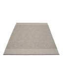 Pappelina Edit matte koksgrå varmgrå stone metallic 85x260 cm