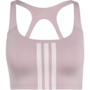 adidas Optime 3 Stripes Medium Support Sports BH Dame Lilla XS