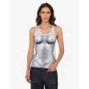 Moschino Dame Topper Grå M,