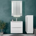 Linn Bad Mari Sideskap (Kommode) Svart Matt / 60cm 3 Skuffer