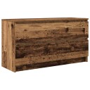 TV benk gammelt tre 100x35x54 cm konstruert tre
