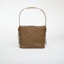 Tommy Hilfiger Th Braided Shoulder Bag - Brown - ONE SIZE