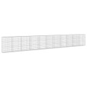vidaXL Gabion med 5 mm tråd og 10x10 cm mesh 1100x50x150 cm