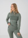 Twentyfour Finse Half-Zip Ulltopp Grønn 34