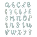 Ballongkungen Bokstavballong Script Silver Bokstav C 34703S