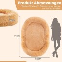 Cwy Lun Hundeseng 171 × 115 cm Brun