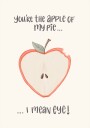 Apple of My Eye Plakat Plakat / 30x40cm