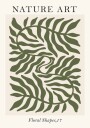 Nature Art Floral Shapes Plakat Plakat / 30x40cm