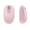 Logitech M196 Trådløs Bluetooth Mus Rosa - 3 Knapper, Ambidekstriøs, 16000 DPI