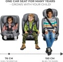 Kinderkraft Barnesete ONETO3 i-Size cool grey