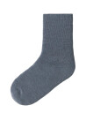 name it Nmmwaksi Wo/Bl Terry Sock - Grey - 28-30