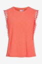 Vila - Topp viOtessa O-neck Cap Sleeve Top - Rosa