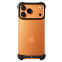 Arc Pulse Matt svart Aluminium Deksel til iPhone 17 Pro Max med Slagbeskyttelse