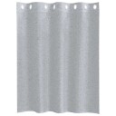  Gardiner med gardiner 2 pcs Mørke grå Polyester