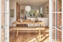Hübsch Ground Bænk 180x40 - Natur