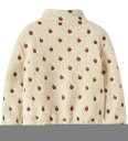 Lil" Atelier Fleecejakke   NmfNalo   Turteldue/epler   Lil Atelier   5 år (110)   Fleecejakke Beige Brun Hvit
