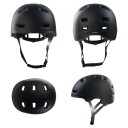 Crazy Safety All Black-hjelm - Svart - M (54-57 cm)