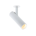 Norlux Tania Mini Slim Basic takspot for innfelling 9W 2700K RA90 Dimbar - Hvit