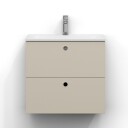 Svedbergs Intro Servantskap Slim D35 med 2 Skuffer Hvit Matt / 60cm