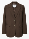 Y.A.S Reemaj Long Sleeve Blazer Brun 42