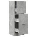  Apotekskap betonggrå 40x41x118 cm konstruert tre
