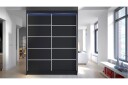 Pickering Garderobe 150x200 cm - Svart