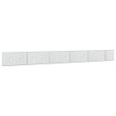 vidaXL Gabion med 5 mm tråd og 5x2,5 cm nett 550x10x50 cm