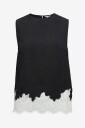 Object   Topp objDalme SL Lace Top E AW Fair 25   Svart