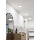 Innfelt lampe Fueva - Hvit, 166 mm