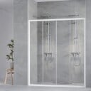 Macro Design Flow Dusjnisje 4D 185-190 cm, Alu Matt/Ice glass