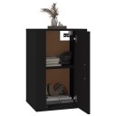 vidaXL Vegghengt TV-benk svart 40x34,5x60 cm 8720845667672
