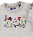 GANT Kjole   Flower Logo   Lysegrå Melert m. Blomster   GANT   11 12 år 146 152   Kjole