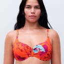 Chantelle Icon bikinitopp med bøyle oransje Størrelse: 70F Kvinner