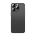 AmazingThing Aviation Grade Alloy Tempered Glass Lens for iPhone 16 Pro/16 Pro Max Camera Lens Black