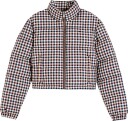 Tommy Jeans Tjw Crop Check Puffer   Brown   M
