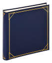 Walther Kvadrat Blå - 30x30 Cm (100 Hvite Sider / 50 Ark)