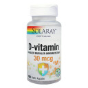 Solaray D-vitamin 100 Kapslar