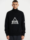 SOS Tignes Uni Windstopper Knit - Black - S