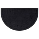  Dørmatte halvrund 45x75 cm gummi og kokosfiber 8721012311923