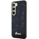 Guess Hardcase Marble for S23 S911 Svart Mobildeksel