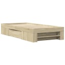  Sengeramme uten madrass sonoma eik 90x190 cm konstruert tre 8721102855269